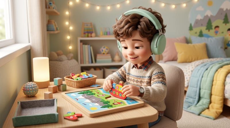 Puzzles for ADHD: How Tactile Problem-Solving Improves Executive Function and Focus