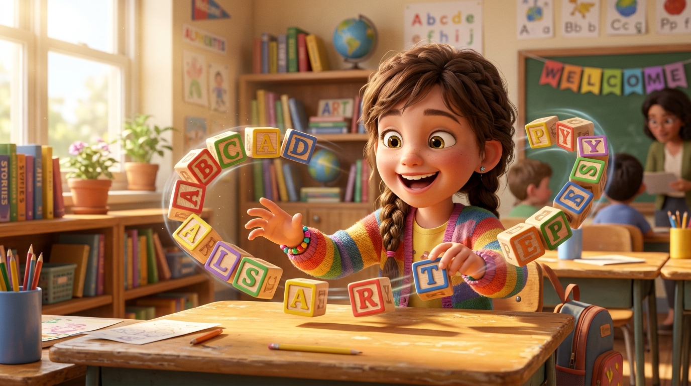 The Cognitive Benefits of Anagrams and Word Scrambles in Elementary Reading