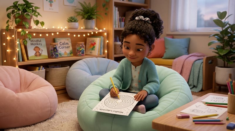 Calm Down Corners: Using Mindful Puzzles for Emotional Regulation in Children