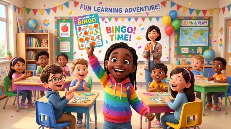 Beyond Luck: How Custom Educational Bingo Cards Supercharge Active Recall and Classroom Review